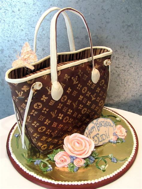 louis vuitton bag birthday cake|Louis Vuitton birthday cake ideas.